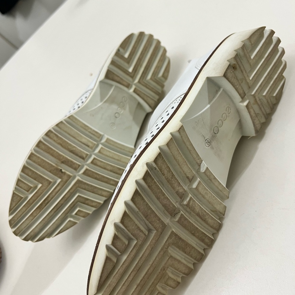 Ecco Insice Felicia White Perforated Oxford 7 7.5 - Picture 4 of 6